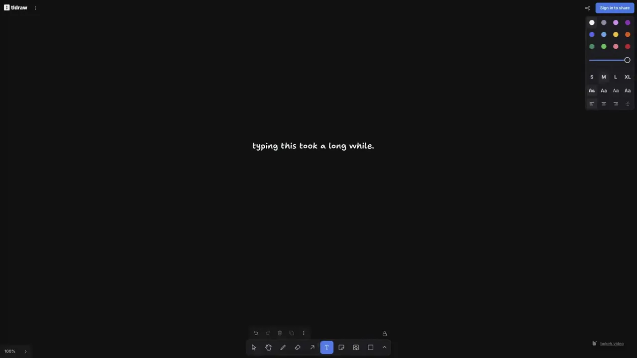Typing speed-up demo